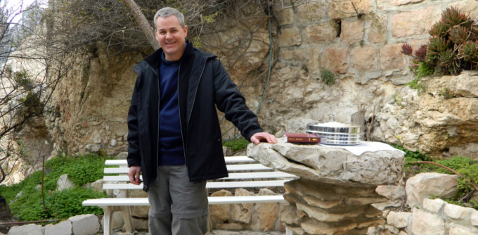 John at Garden Tomb